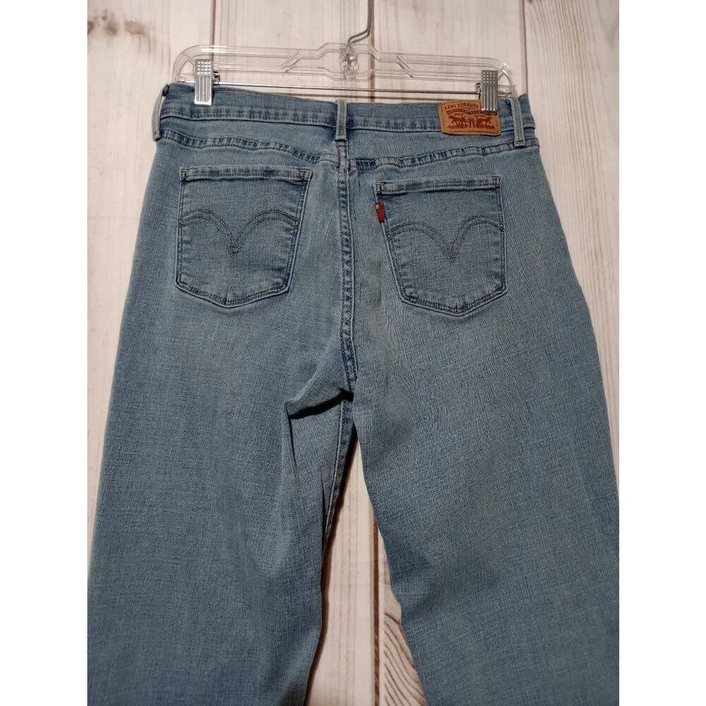 Levi's Jeans Ladies‎ 8 505 Straight Light Wash